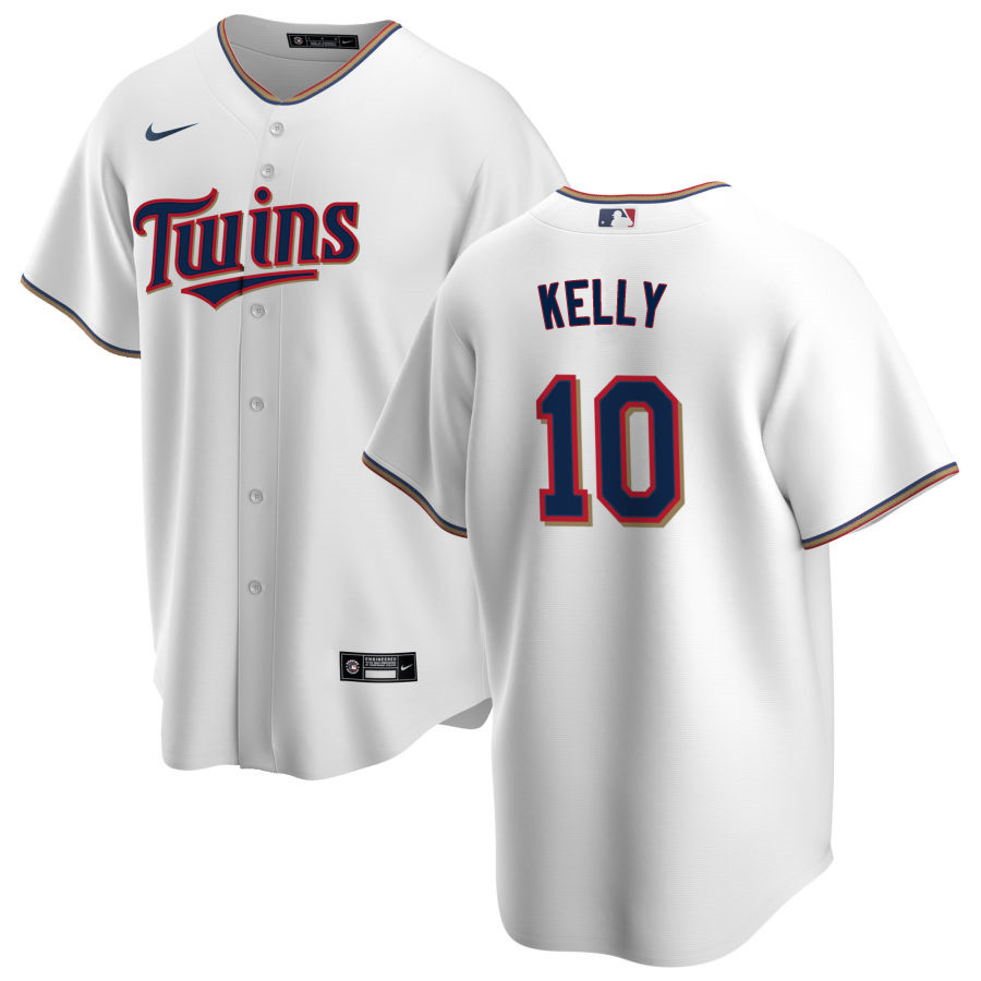 Nike Men #10 Tom Kelly Minnesota Twins Baseball Jerseys Sale-White